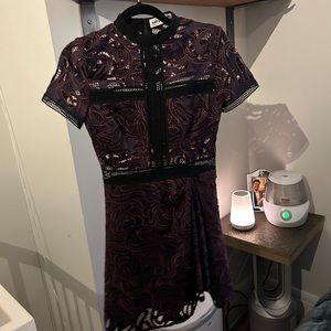 Self-portrait beautiful dress